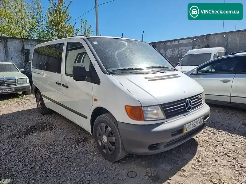 Mercedes-Benz Vito 2000, фото з оголошення 1 з 21, VIN VSA63809413191222