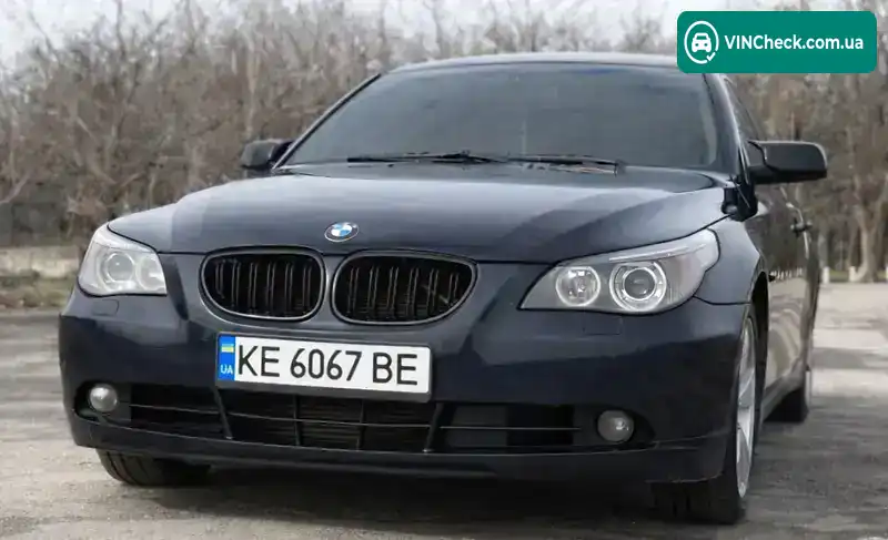 BMW 5 Series 2006, фото з оголошення 1 з 21, VIN WBANC31070CP63139