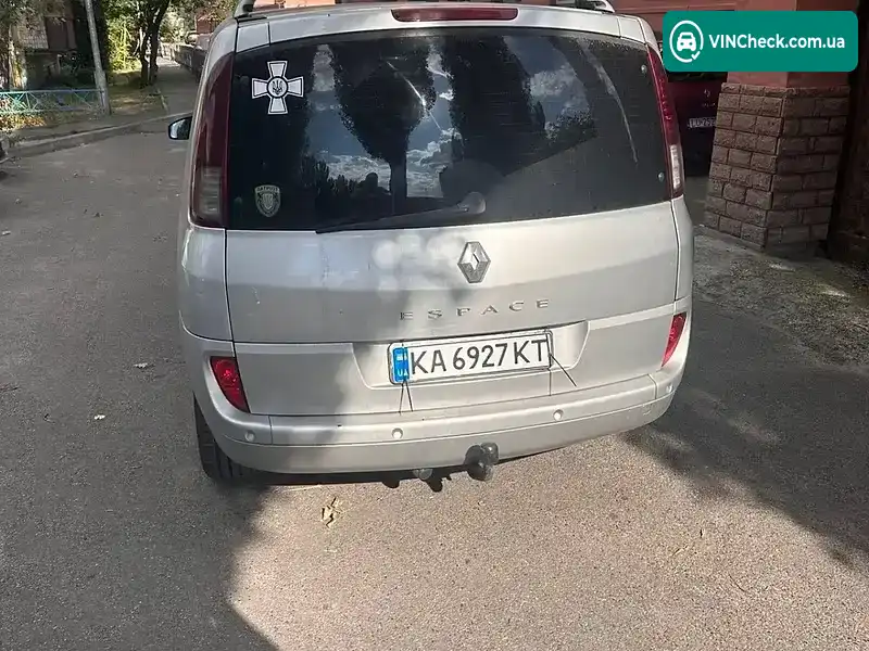 Renault Espace 2009, фото з оголошення 2 з 3, VIN VF1JK03AC41283666