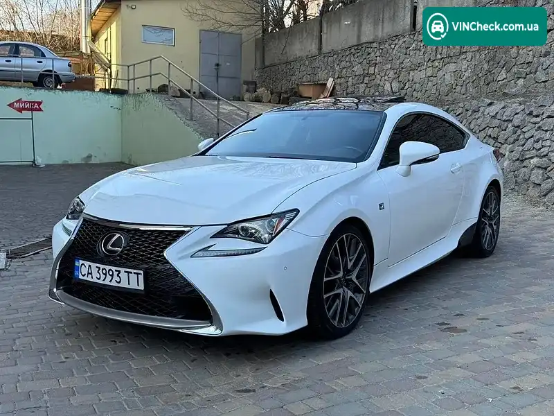 Lexus RC 2016, фото з оголошення 1 з 19, VIN JTHHA5BC3G5003040