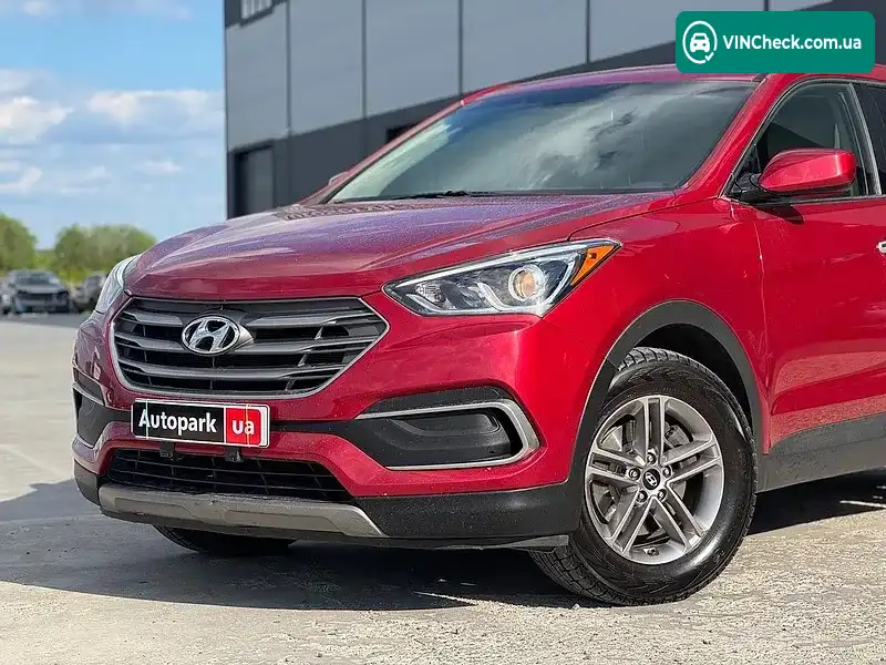 Hyundai Santa FE 2018, фото з оголошення 2 з 20, VIN 5XYZTDLB9JG533382