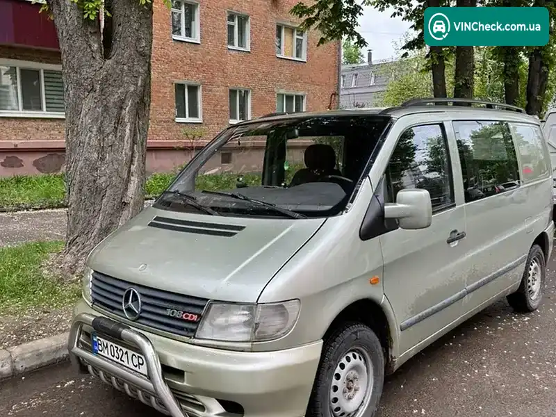 Mercedes-Benz Vito 2000, фото з оголошення 2 з 17, VIN VSA63809413274025
