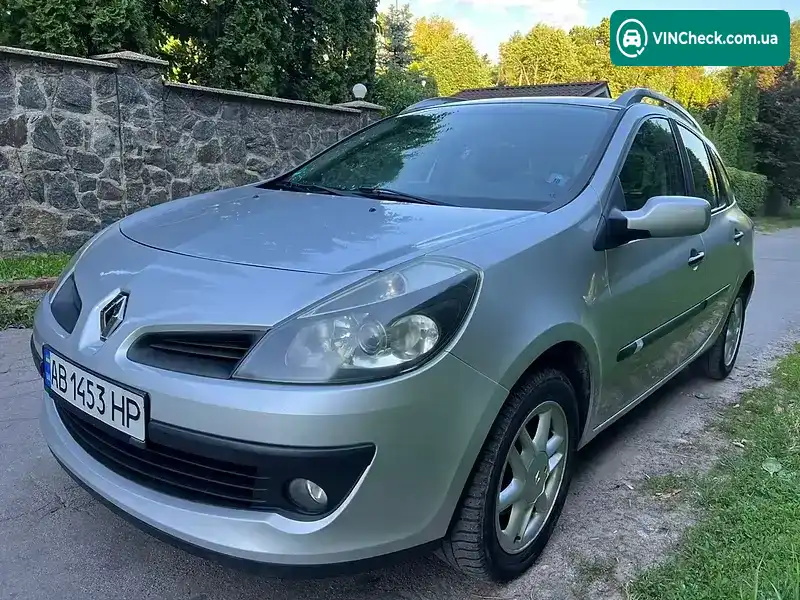 Renault Clio 2007, фото з оголошення 2 з 20, VIN VF1KR1P0H39034355
