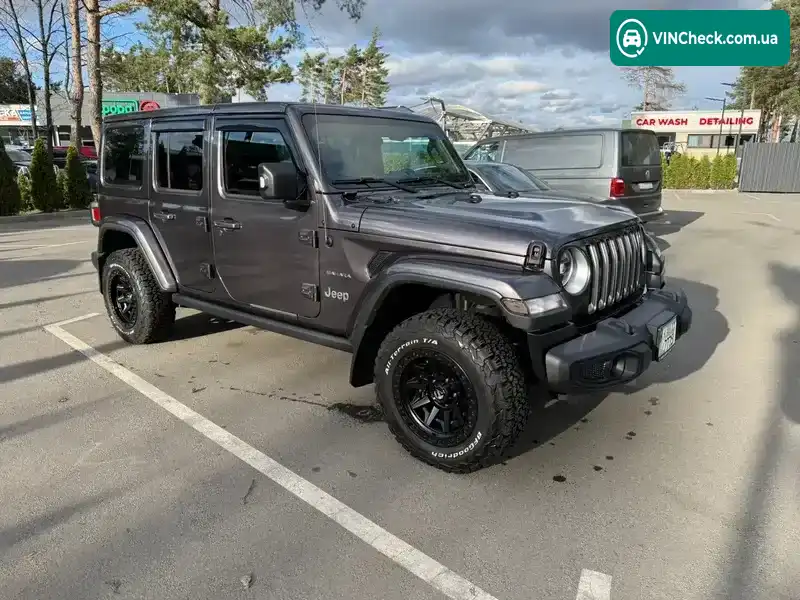 Jeep Wrangler 2018, фото з оголошення 1 з 9, VIN 1C4HJXEG9JW141937