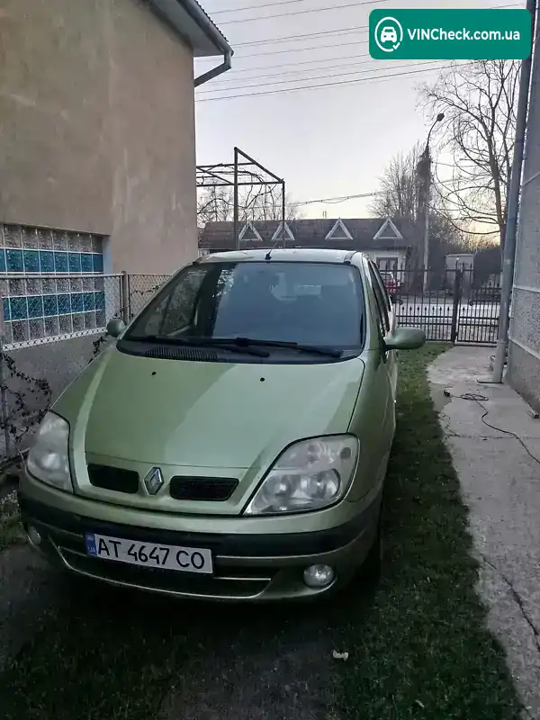 Renault Scenic 2000, фото з оголошення 1 з 11, VIN VF1JA04N522018983