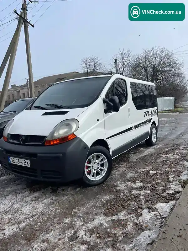 Renault Trafic 2004, фото з оголошення 1 з 18, VIN VF1FLABA55Y061053