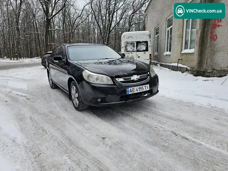 Chevrolet Epica 2007, фото з оголошення 1 з 21, VIN Y6DLA69LE8B096947