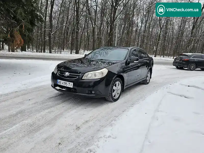 Chevrolet Epica 2007, фото з оголошення 2 з 21, VIN Y6DLA69LE8B096947