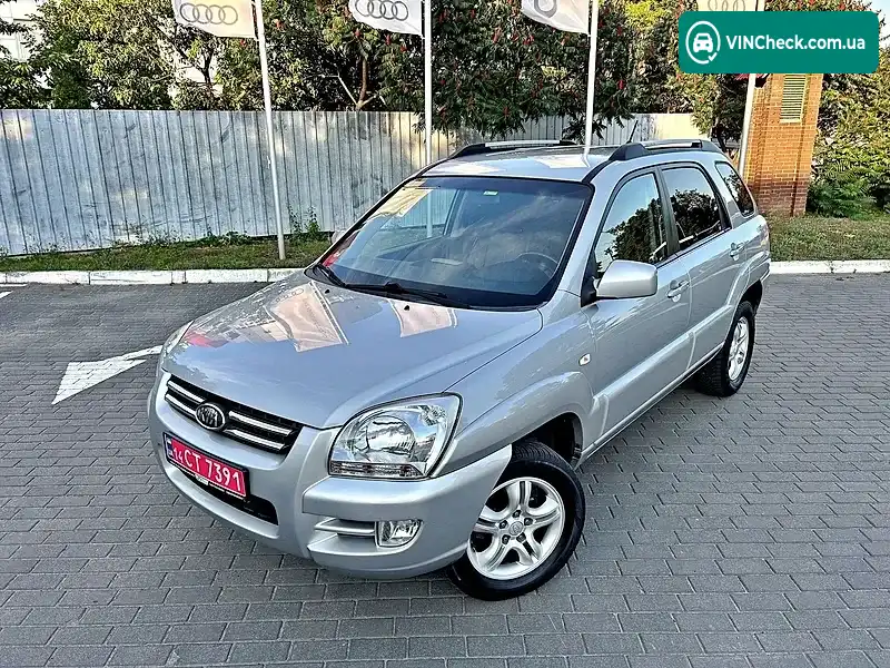 Kia Sportage 2008, фото з оголошення 1 з 20, VIN KNEJE55227K419395