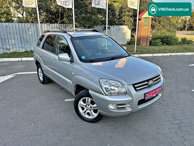 Kia Sportage 2008, фото з оголошення 2 з 20, VIN KNEJE55227K419395