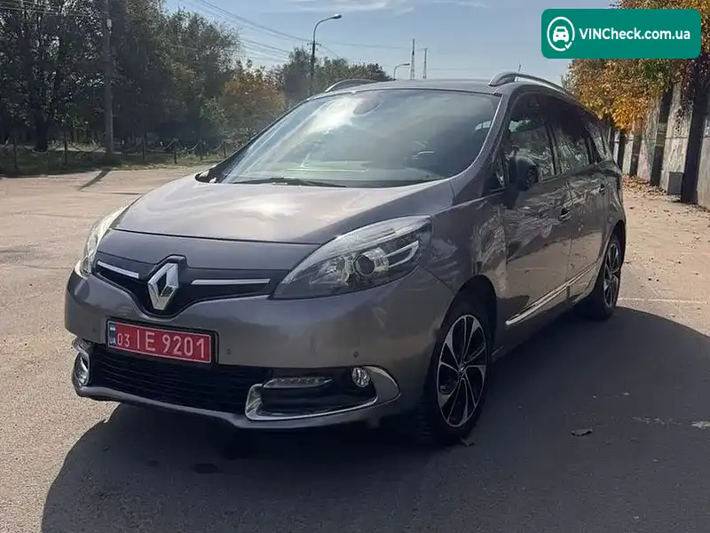 Renault Grand Scenic 2015, фото з оголошення 2 з 20, VIN VF1JZ89BH53848975