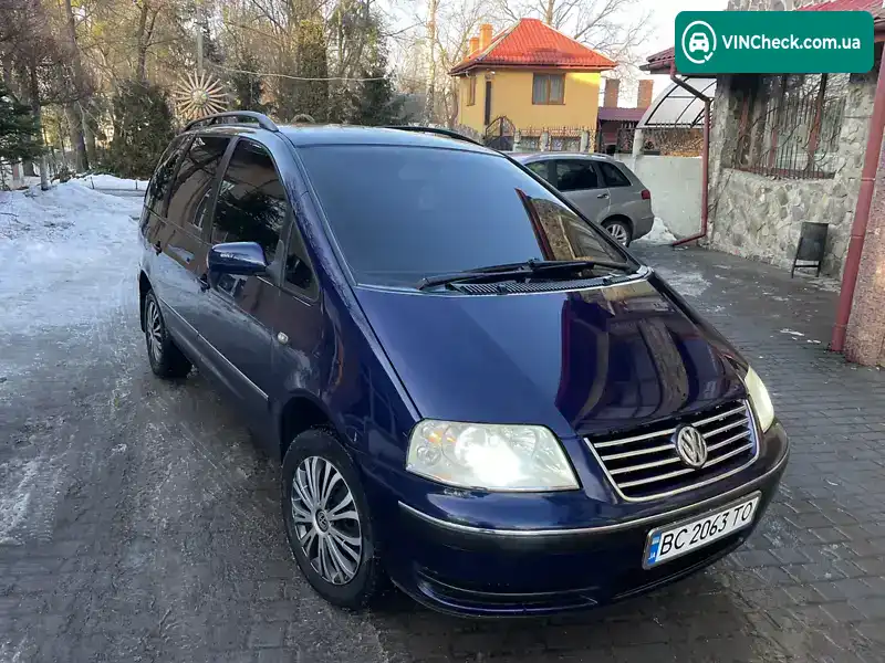Volkswagen Sharan 2002, фото з оголошення 1 з 21, VIN WVWZZZ7MZ2V051875