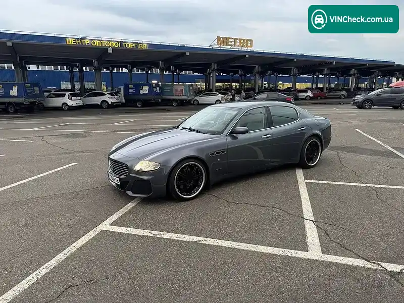 Maserati Quattroporte 2005, фото з оголошення 1 з 12, VIN ZAMCD39B000018736