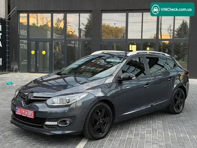 Renault Megane 2016, фото з оголошення 1 з 20, VIN VF1KZ990H55162888