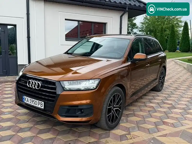 Audi Q7 2018, фото з оголошення 1 з 15, VIN WAUZZZ4M2KD003487
