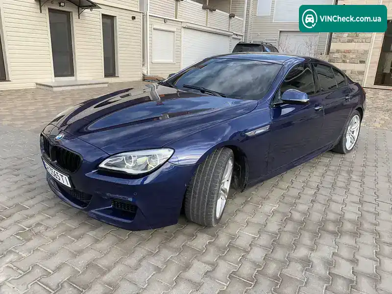 BMW 6 Series 2015, фото з оголошення 1 з 15, VIN WBA6D2C55GGT65564