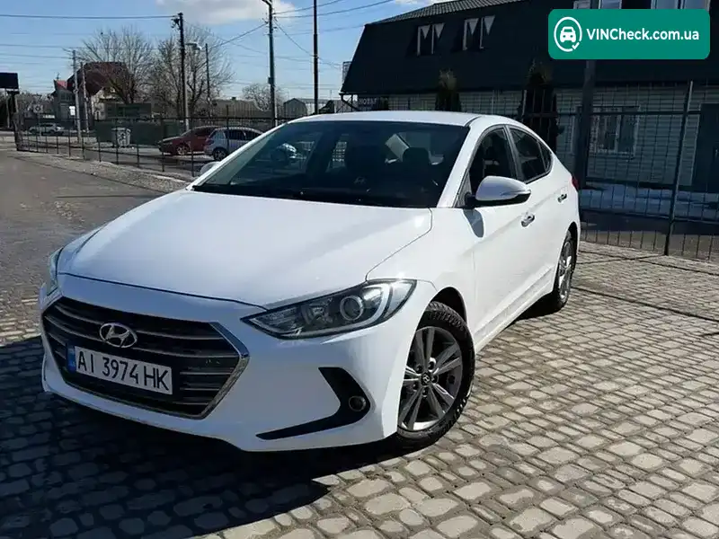 Hyundai Elantra 2018, фото з оголошення 1 з 16, VIN KMHD841FBJU655926