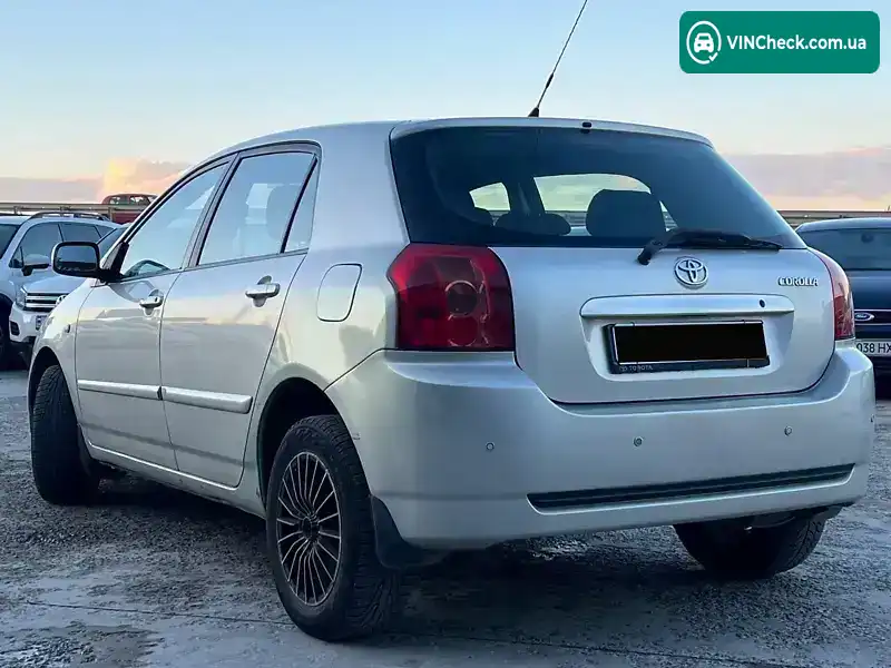Toyota Corolla 2004, фото з оголошення 2 з 12, VIN SB1KZ28E70E097005