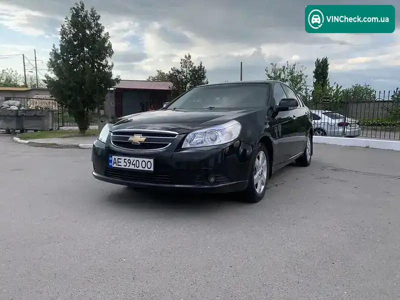 Chevrolet Epica 2006, фото з оголошення 1 з 14, VIN Y6DLA69LE7B039058