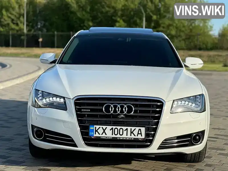 Audi A8 2013, фото з оголошення 2 з 21, VIN WAURMAFD1EN000625