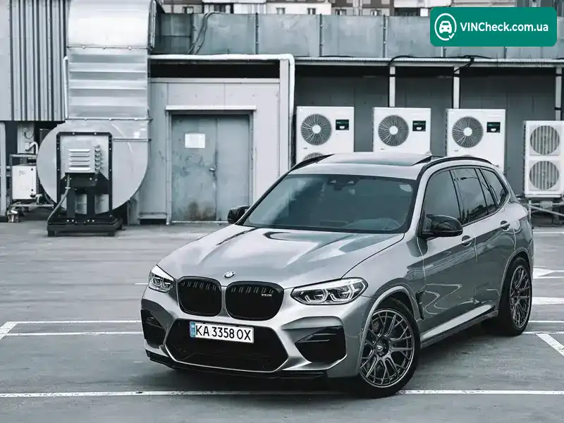 BMW X3 M 2019, фото з оголошення 2 з 21, VIN 5YMTS0C05L9B36993