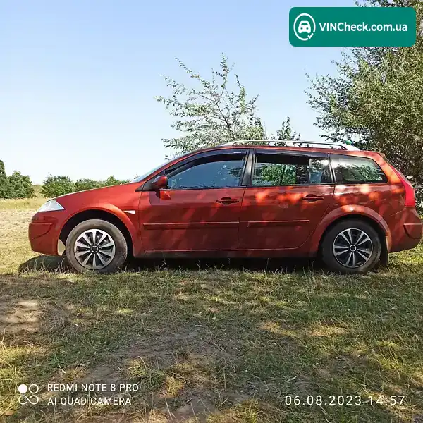 Renault Megane 2008, фото з оголошення 1 з 6, VIN VF1KM1R0H38507273