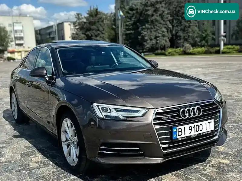 Audi A4 2016, фото з оголошення 1 з 20, VIN WAUZZZF43GA078074