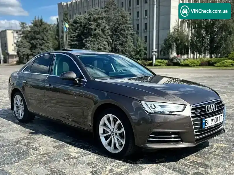 Audi A4 2016, фото з оголошення 2 з 20, VIN WAUZZZF43GA078074