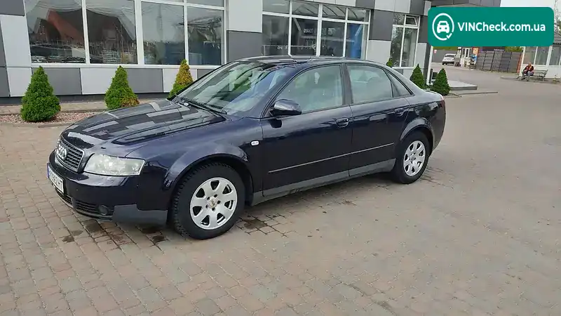 Audi A4 2003, фото з оголошення 1 з 17, VIN WAUZZZ8E43A301836