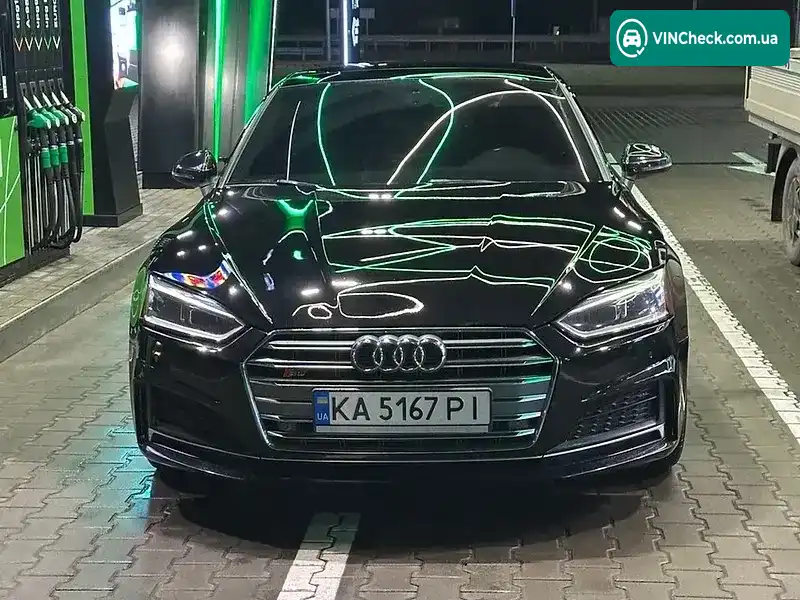 Audi A5 2017, фото з оголошення 1 з 8, VIN WAUTNAF53JA003989