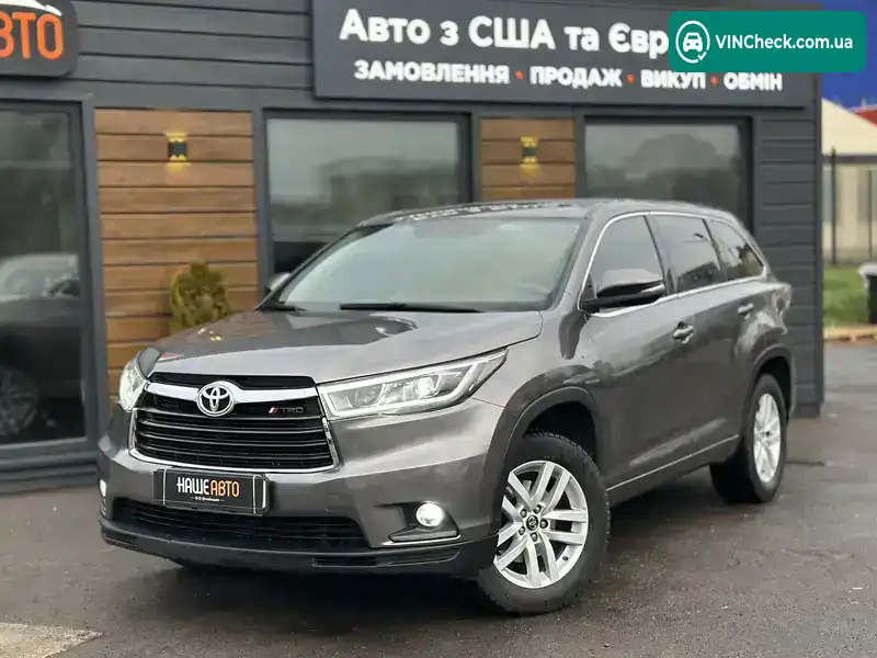 Toyota Highlander 2016, фото з оголошення 1 з 21, VIN 5TDZARFHXGS022858