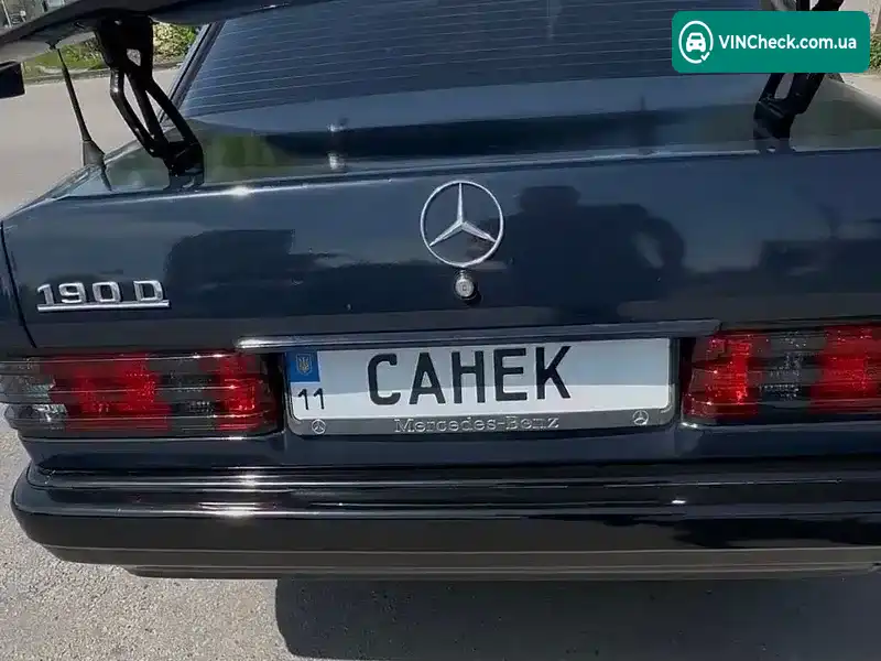 Mercedes-Benz 190 1989, фото з оголошення 2 з 6, VIN WDB2011221F545494