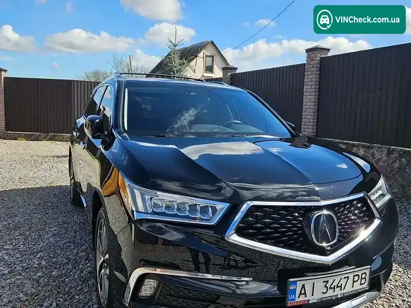 Acura MDX 2017, фото з оголошення 1 з 14, VIN 5FRYD4H82HB030539