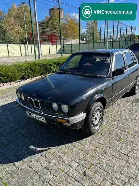 BMW 3 Series 1986, фото з оголошення 1 з 10, VIN WBAAD310X01567266
