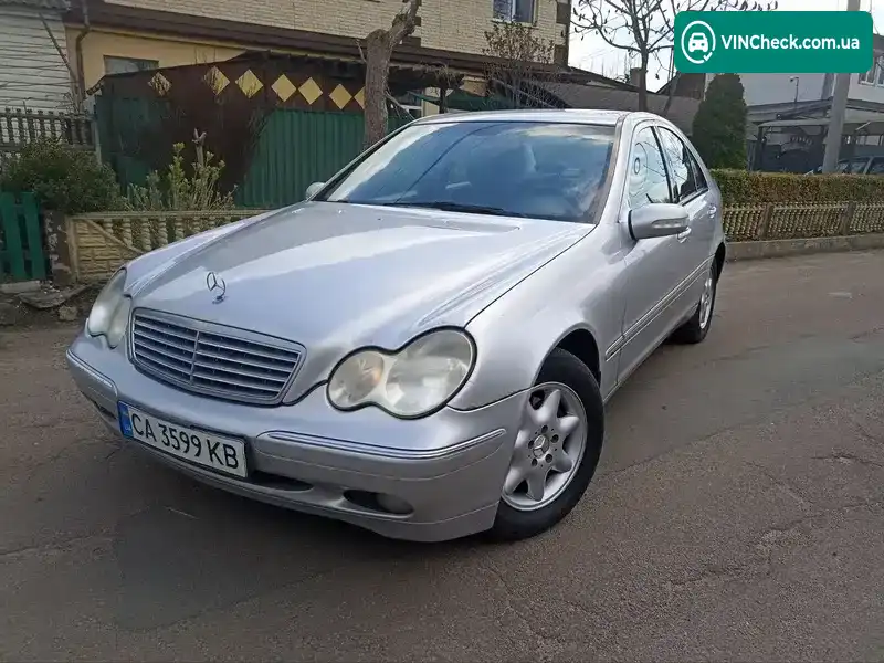Mercedes-Benz C-Class 2002, фото з оголошення 1 з 12, VIN WDB2030421F311888