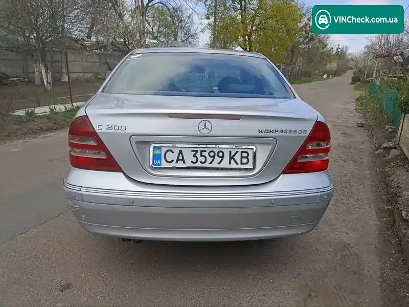 Mercedes-Benz C-Class 2002, фото з оголошення 2 з 12, VIN WDB2030421F311888
