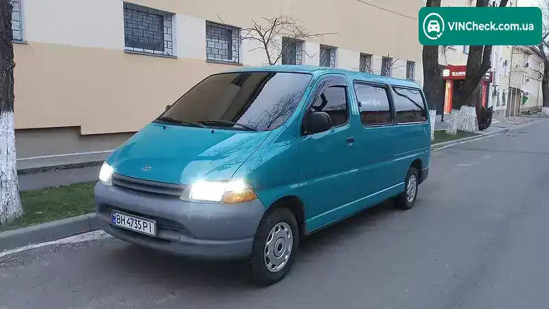 Toyota Hiace 1999, фото з оголошення 1 з 20, VIN JT121LK2100030396