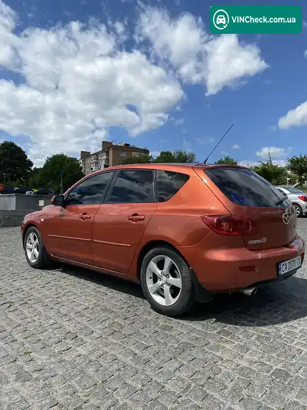 Mazda 3 2005, фото з оголошення 2 з 12, VIN JMZBK14Z551246807