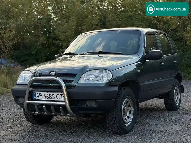 Chevrolet Niva 2006, фото з оголошення 1 з 20, VIN X9L21230060135637