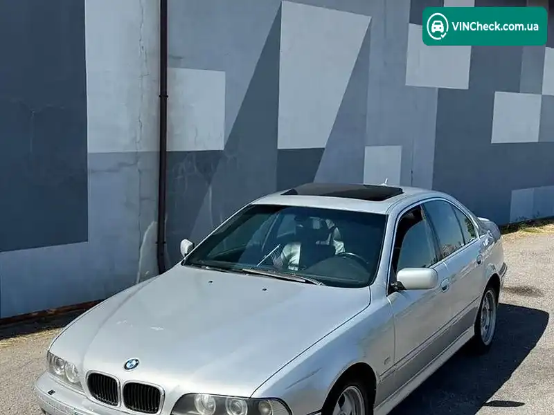BMW 5 Series 2002, фото з оголошення 1 з 20, VIN WBADL810X0GX65422