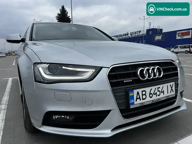 Audi A4 2013, фото з оголошення 1 з 15, VIN WAUZZZ8K4EA006647