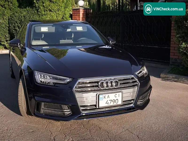 Audi A4 2019, фото з оголошення 2 з 20, VIN WAUHMAF41KA108418
