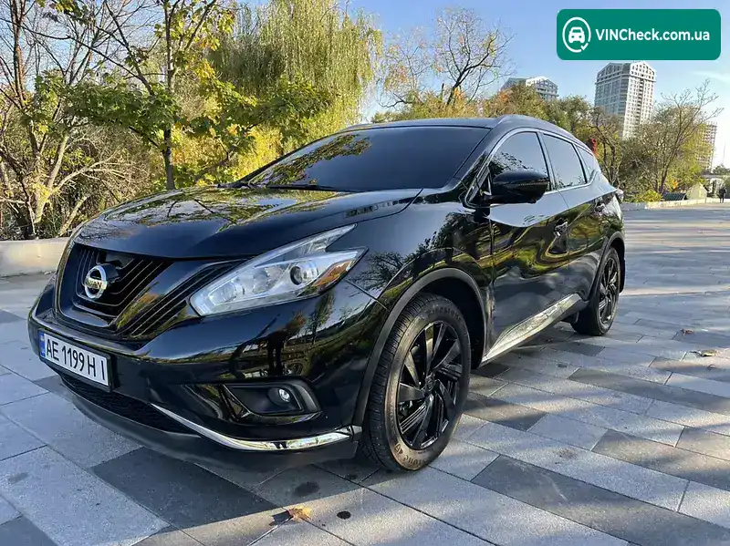 Nissan Murano 2018, фото з оголошення 1 з 19, VIN 5N1AZ2MH6JN160308