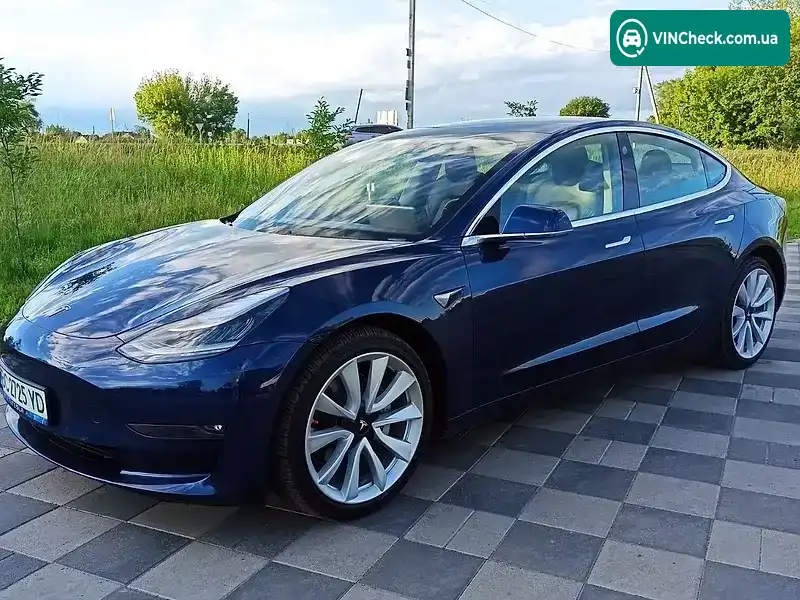Tesla Model 3 2019, фото з оголошення 1 з 16, VIN 5YJ3E1EB1LF620523