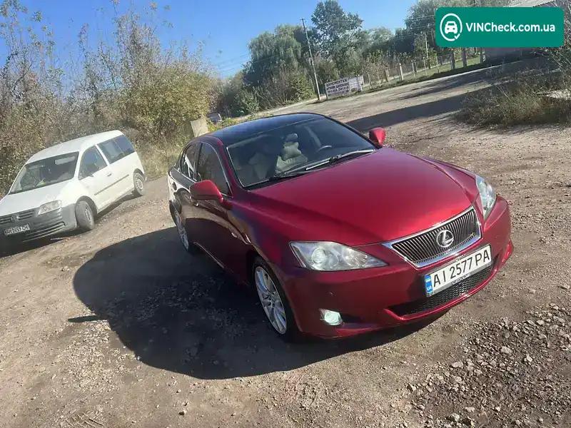 Lexus IS 2008, фото з оголошення 2 з 20, VIN JTHBK262805076025