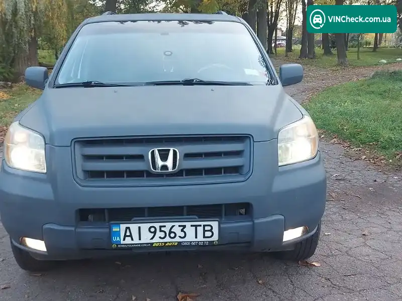Honda Pilot 2006, фото з оголошення 1 з 12, VIN 2HKYF18526H543319