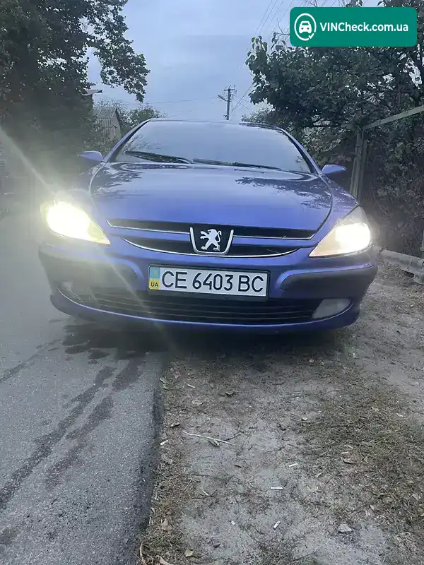Peugeot 607 2003, фото з оголошення 1 з 14, VIN VF39DXFXF92096253