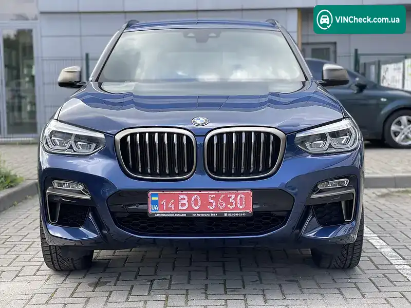 BMW X3 2019, фото з оголошення 2 з 19, VIN 5UXTS3C57KLR73375