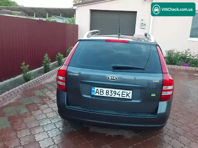 Kia Ceed 2008, фото з оголошення 2 з 11, VIN Y6LFF52429L007573