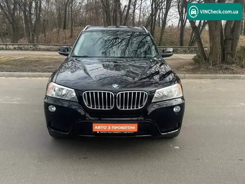 BMW X3 2013, фото з оголошення 2 з 20, VIN 5UXWX9C57D0D08551